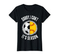 Sorry I Cant Its Season Soccer T-Shirt - Streetwear Style for Adults