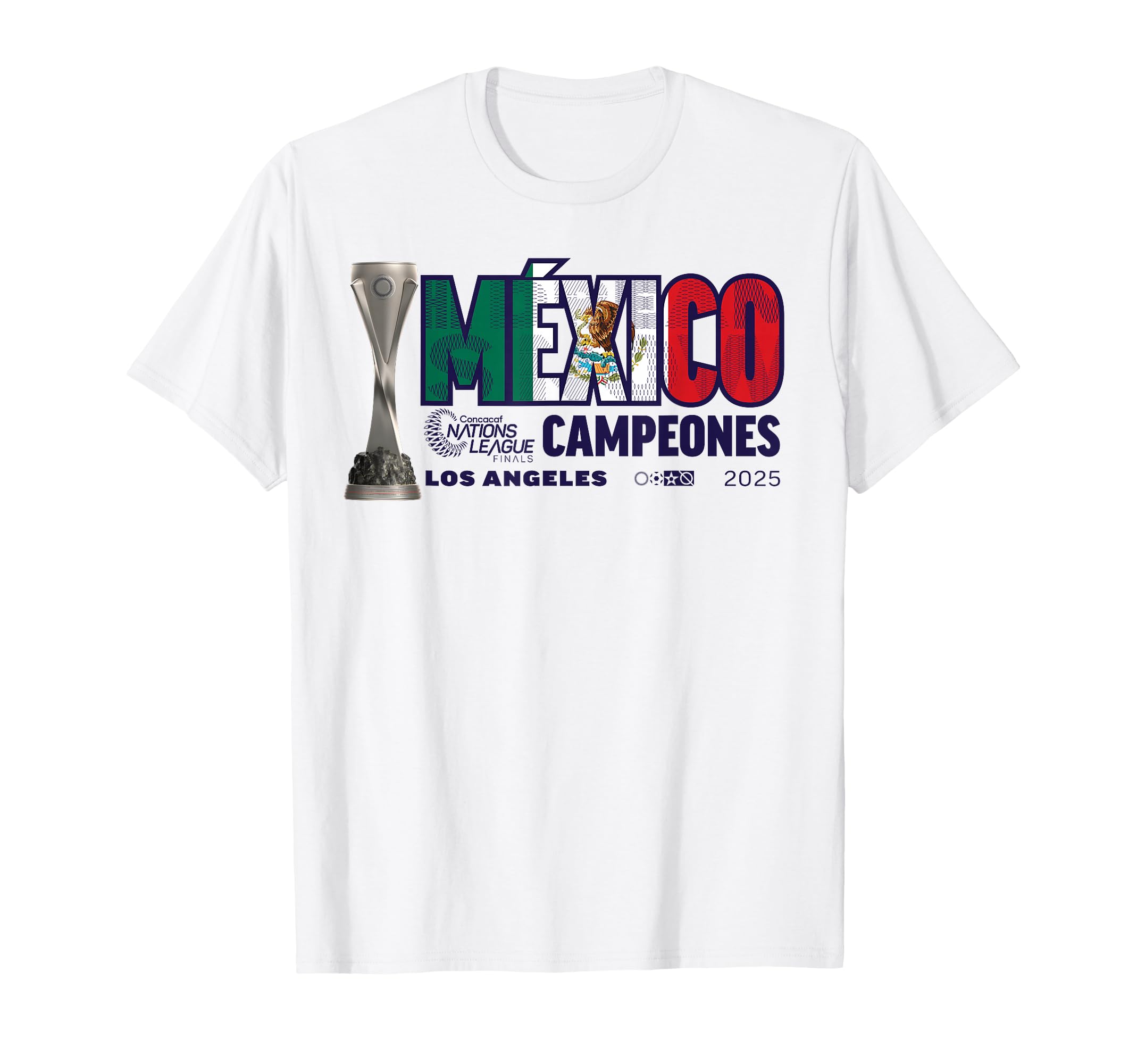 Champions Mexico Concacaf Nations T-Shirt - Casual Everyday Wear Unisex