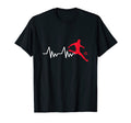 Heartline Sports Football Soccer Ball T-Shirt - Trendy Graphic for Adults