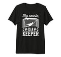 My Cousin Is Soccer Keeper Cousin Soccer T-Shirt - Graphic Print Men Women