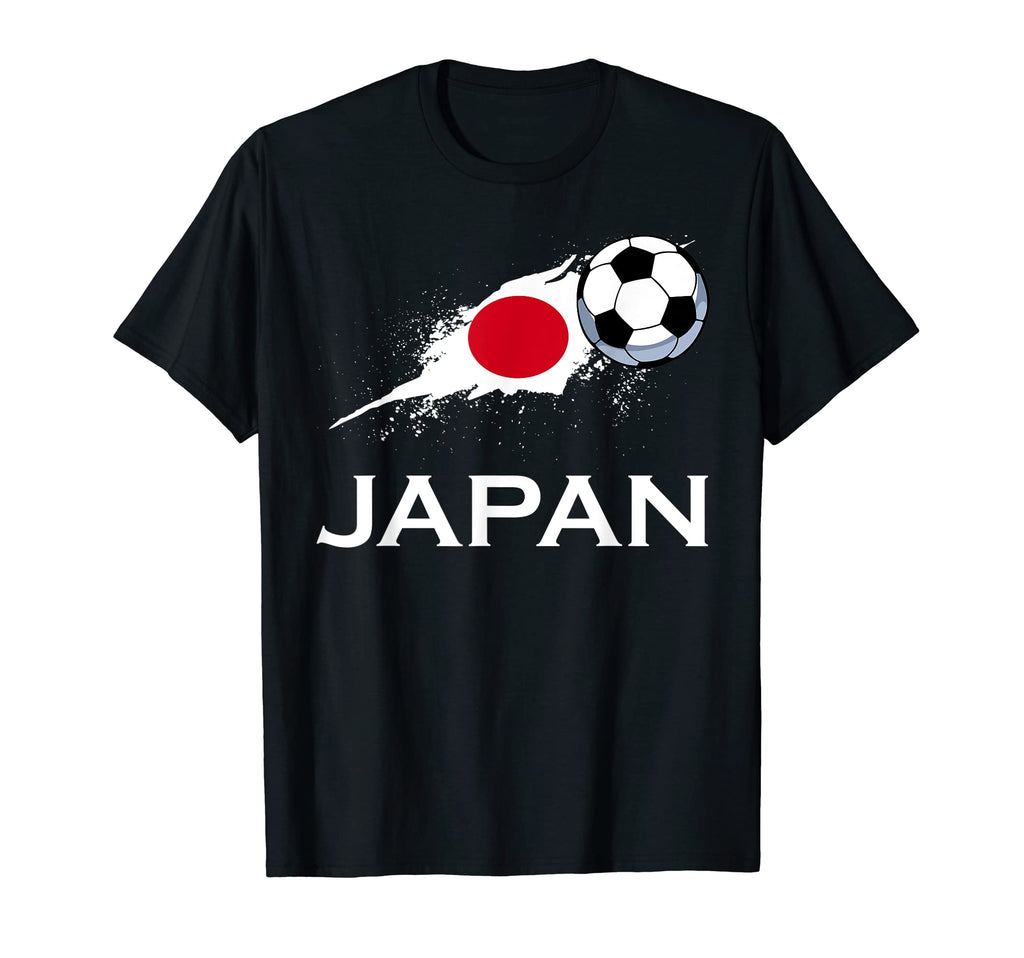 Japan Soccer Team Ball Japanese T-Shirt - Casual Everyday Wear Men Women
