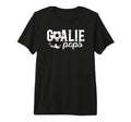 Mens Soccer Goalie Pops Soccer Goalkeeper T-Shirt - Novelty Apparel Unisex