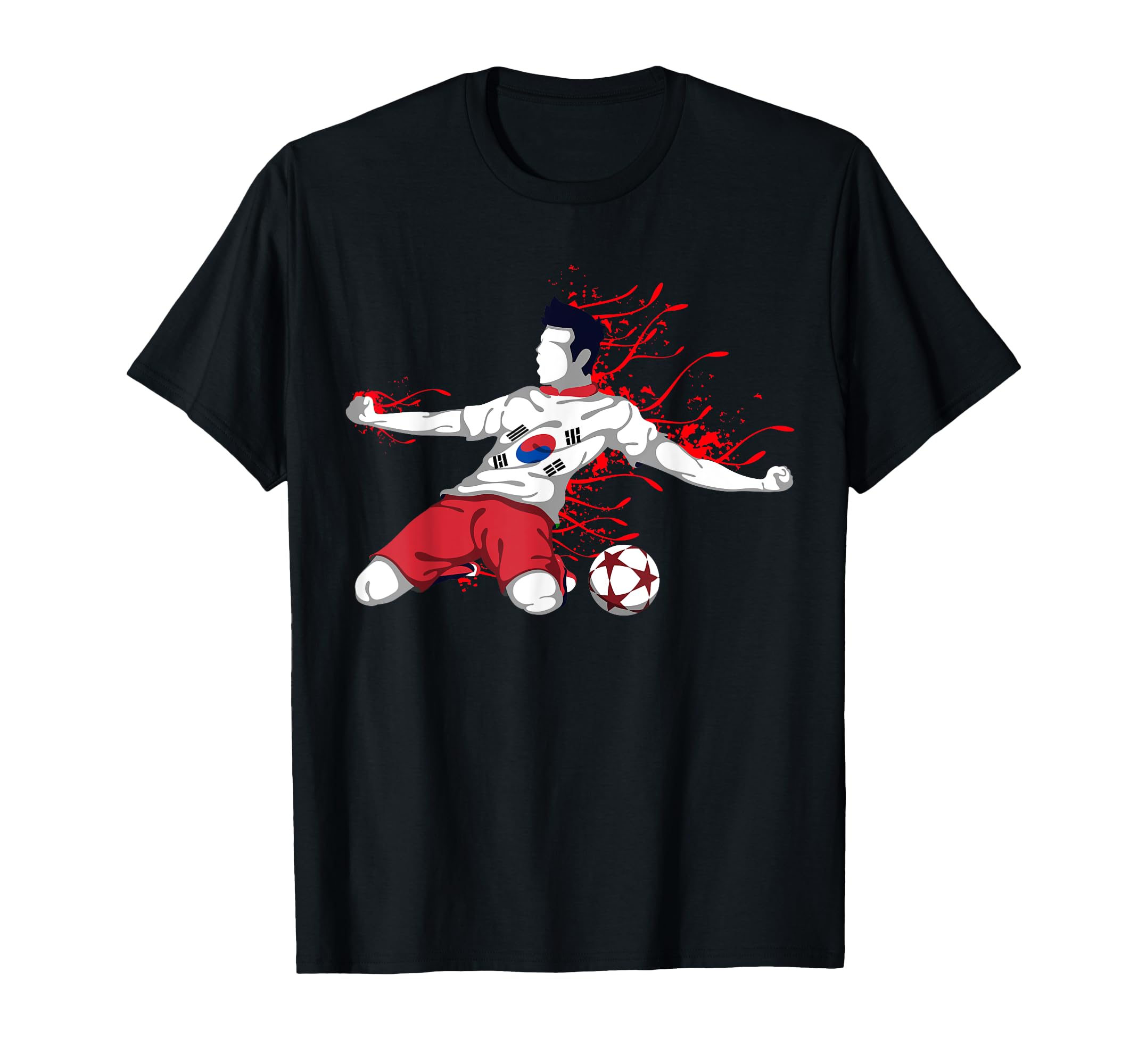 South Korea Soccer Fans Jersey South T-Shirt - Streetwear Style Men Women