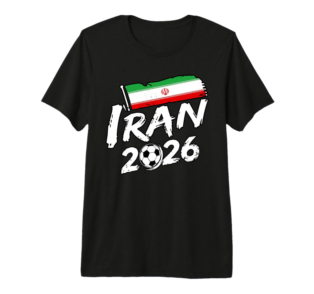 Iran Soccer Football Game Player T-Shirt - Aesthetic Graphic for Adults