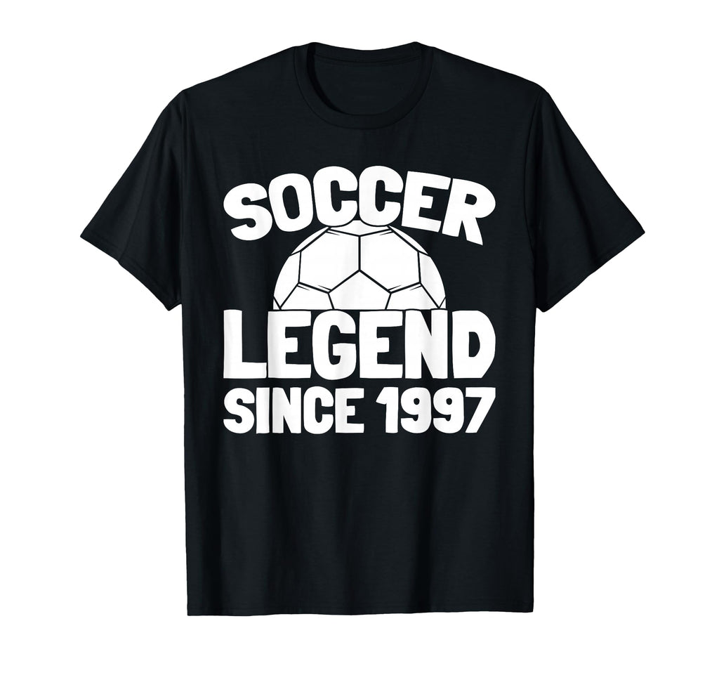 Born 1997 Player Team Sports Soccer T-Shirt - Minimalist Print Men Women