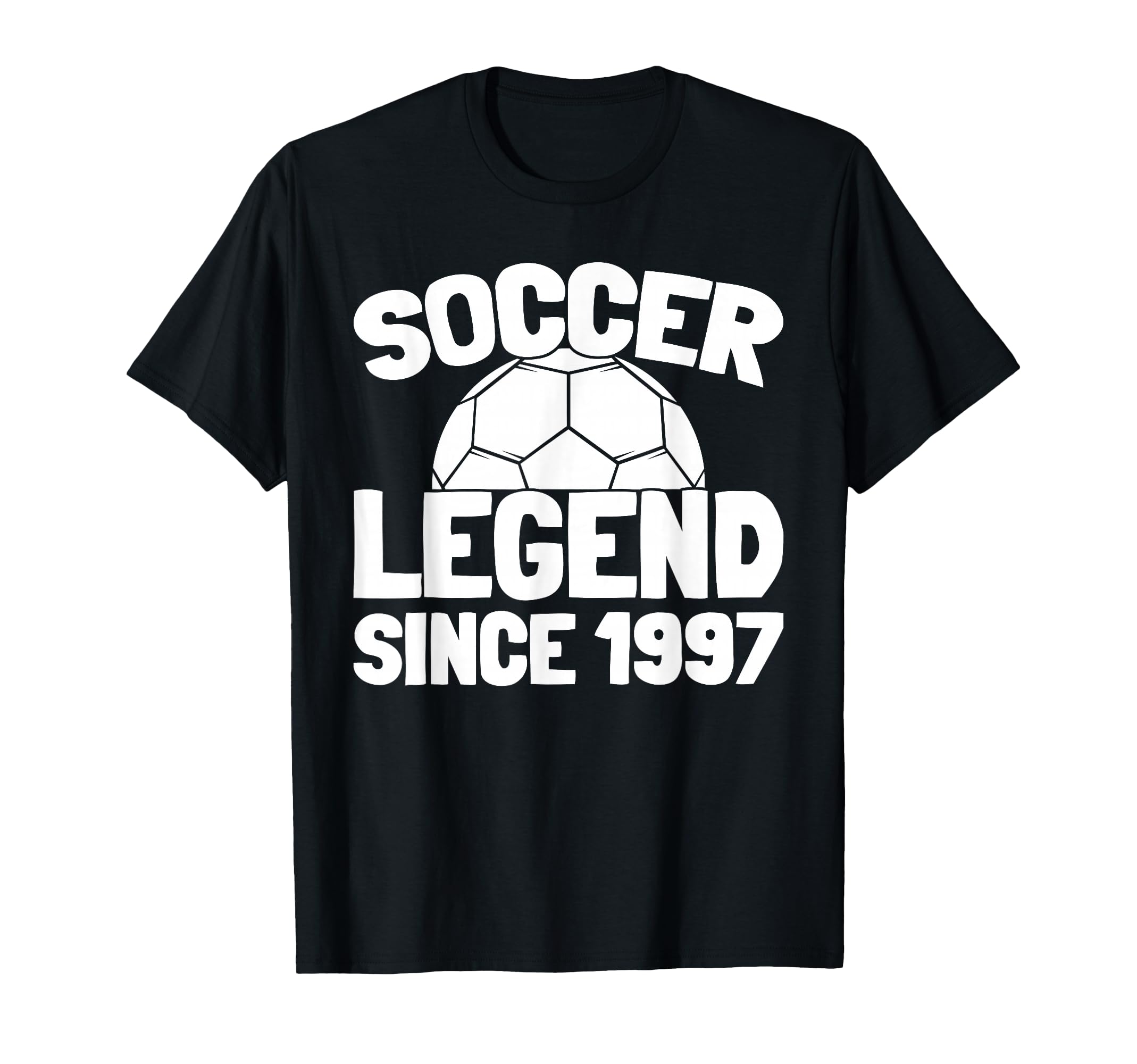 Born 1997 Player Team Sports Soccer T-Shirt - Minimalist Print Men Women