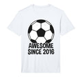 Awesome Since 2016 10Th Birthday T-Shirt - Casual Everyday Wear Men Women