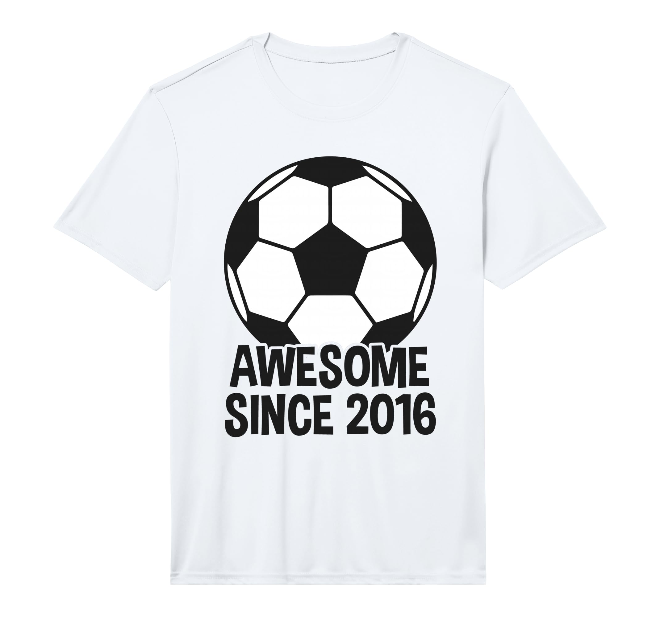Awesome Since 2016 10Th Birthday T-Shirt - Casual Everyday Wear Men Women