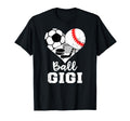 Ball Gigi Funny Soccer Baseball Hockey T-Shirt - Minimalist Print Unisex