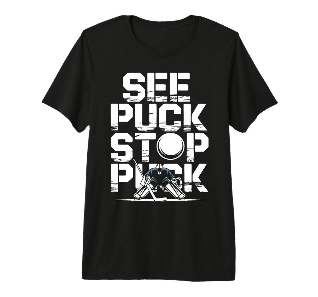Netminder Ice Hockey Goalkeeper T-Shirt - Novelty Apparel for Adults