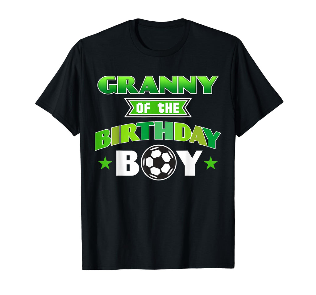 Granny Birthday Soccer Party Family Love T-Shirt - Trendy Graphic Unisex