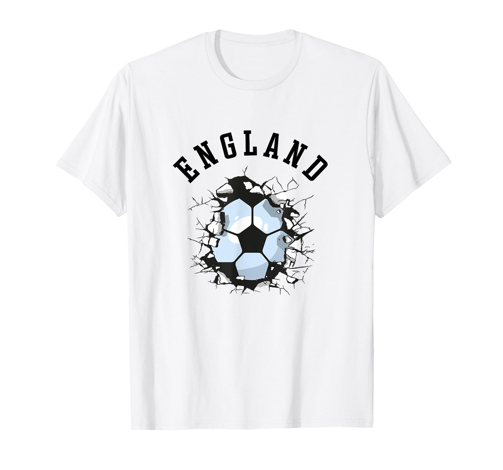 England Football Soccer T-Shirt - Streetwear Style Men Women