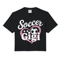 Soccer Gigi Grandma Heart Sweatshirt - Minimalist Print for Adults