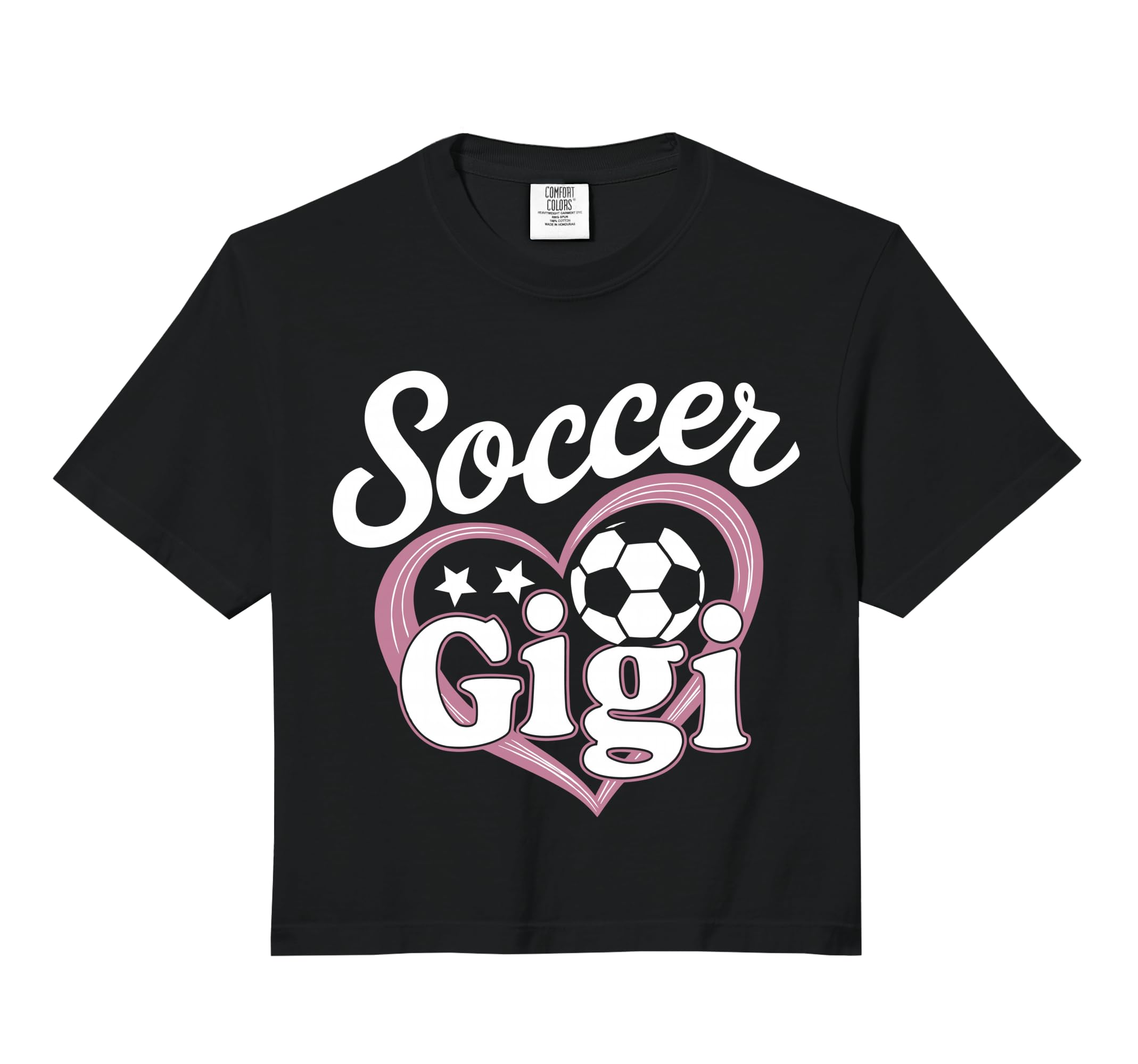 Soccer Gigi Grandma Heart Sweatshirt - Minimalist Print for Adults