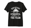Funny Hockey Goalie Gigi Hockey T-Shirt - Streetwear Style for Adults