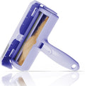 ORDORA Pet Hair Remover for Couch, Reusable Dog Hair Remover Roller for Dog & Cat, Self-Cleaning, No Adhesive or Sticky Tape Needed, Perfect Fur Remover for Couch (Violet)