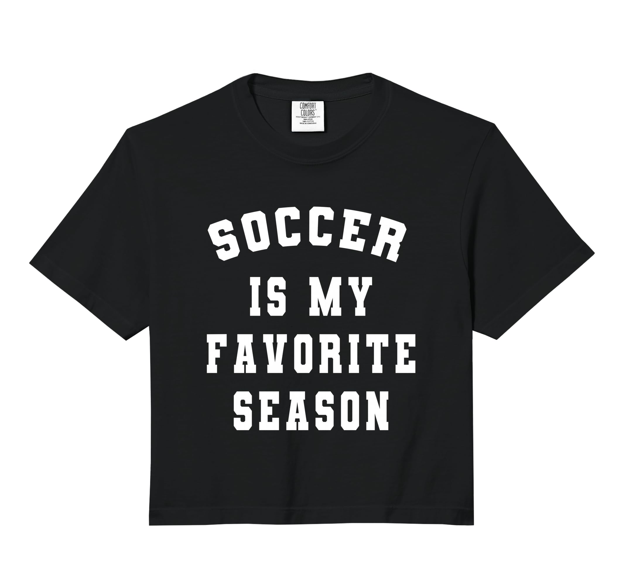 Soccer Is My Favorite Season Soccer Lovers T-Shirt - Trendy Graphic Unisex
