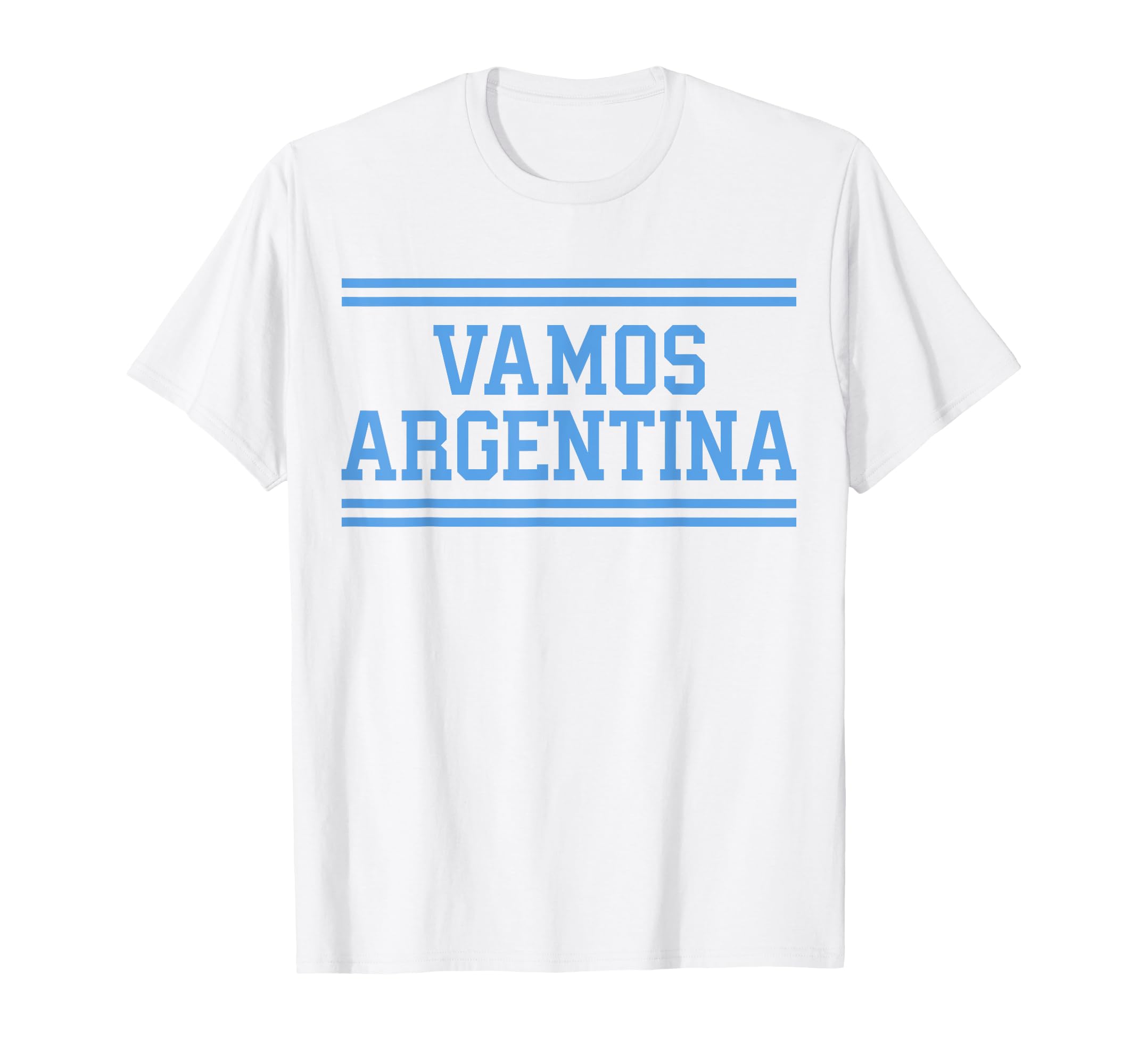 Argentina Argentine Soccer Vamos T-Shirt - Minimalist Print Unisex