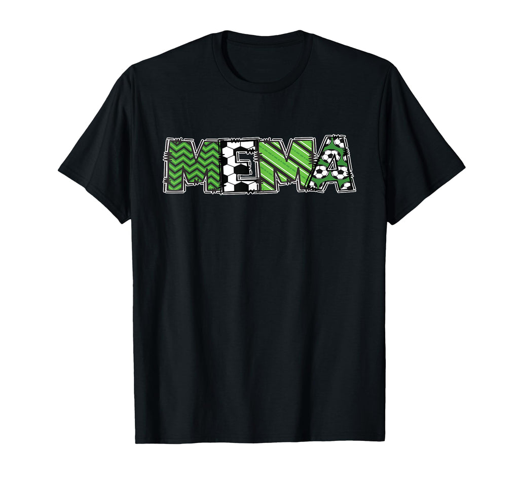 Soccer Mema Birthday Party T-Shirt - Trendy Graphic Unisex