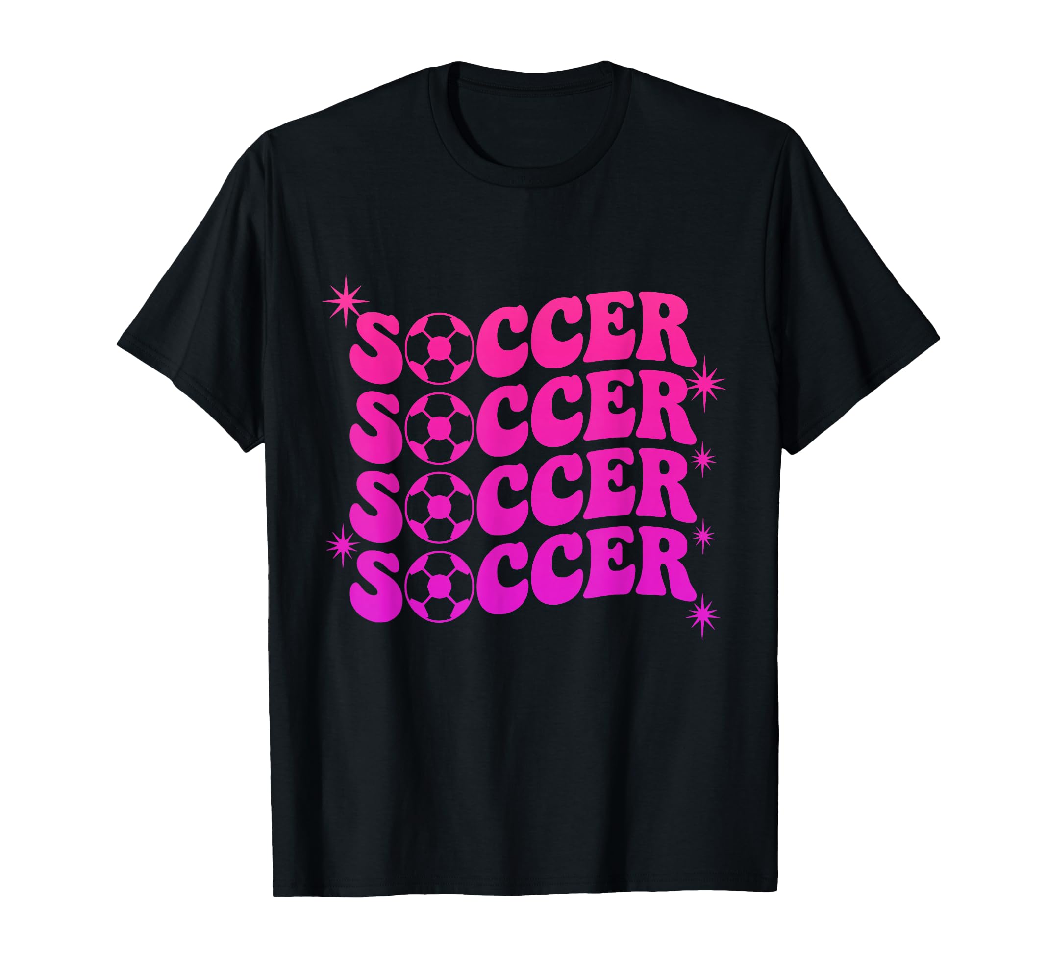 Soccer Coquette Bow Soccer Mom Sister T-Shirt - Trendy Graphic Men Women