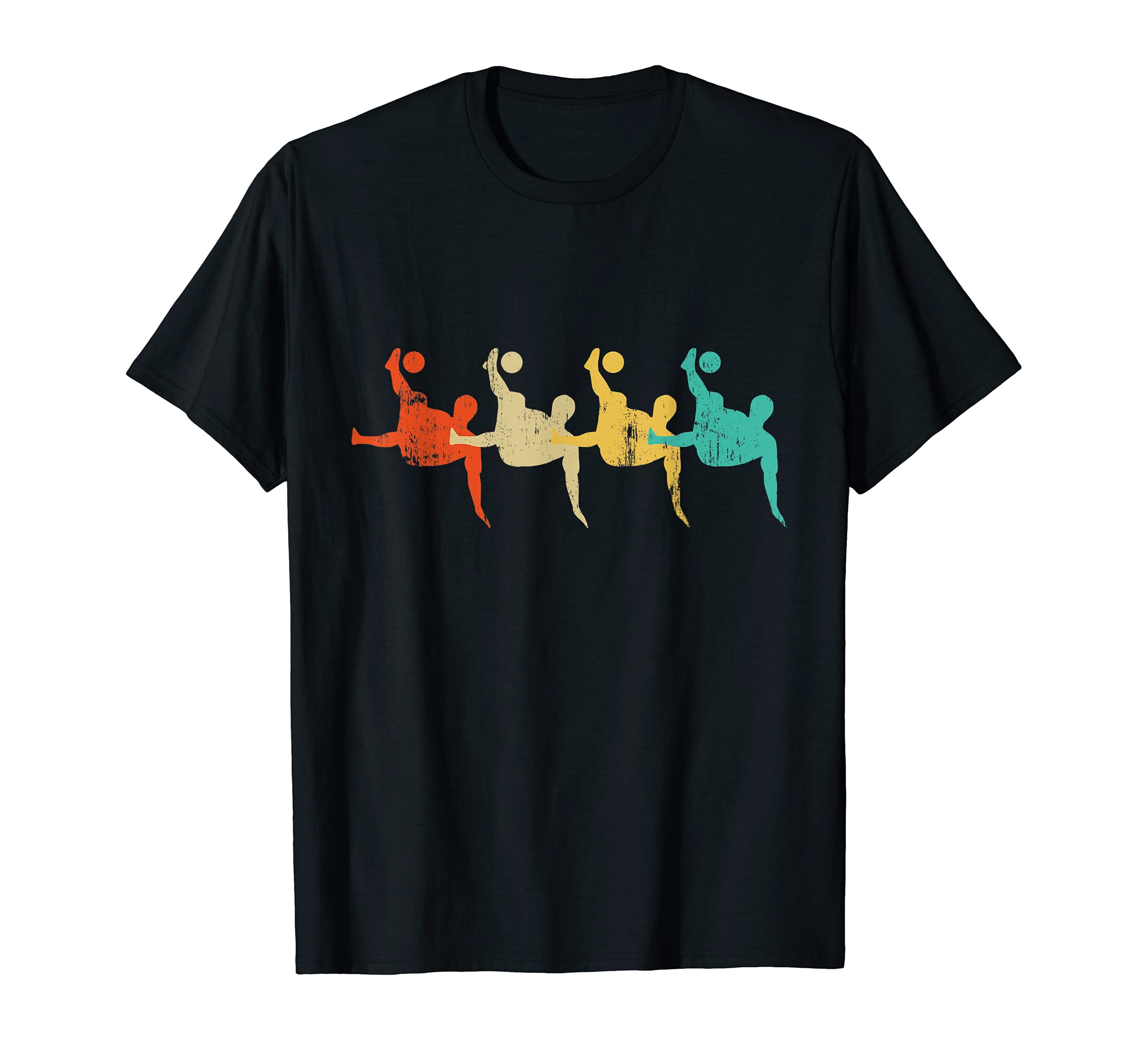 Soccer Player Overhead Kick T-Shirt - Streetwear Style for Adults