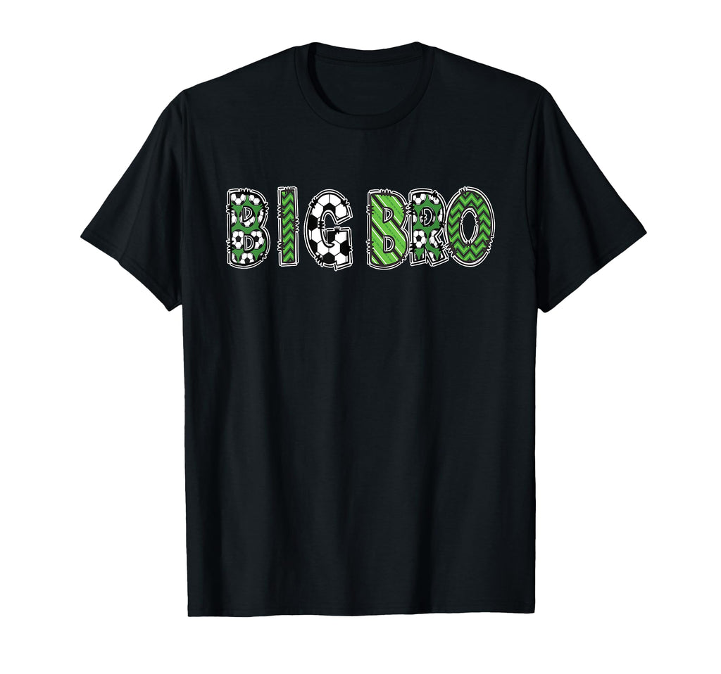 Soccer Brother Big Bro Birthday Party T-Shirt - Trendy Graphic for Adults