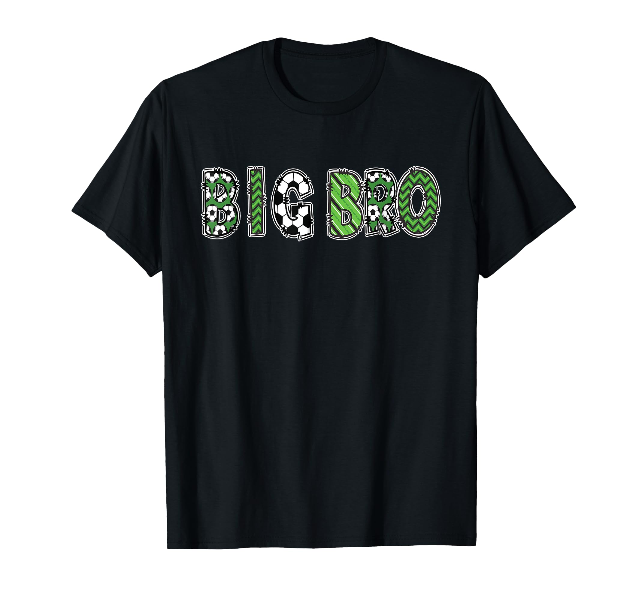 Soccer Brother Big Bro Birthday Party T-Shirt - Trendy Graphic for Adults