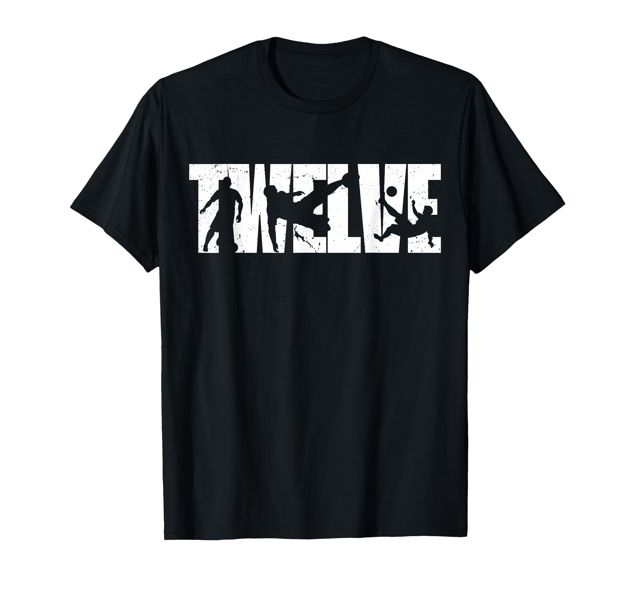 12Th Birthday Soccer 12 Years Old T-Shirt - Fun Novelty Design Unisex