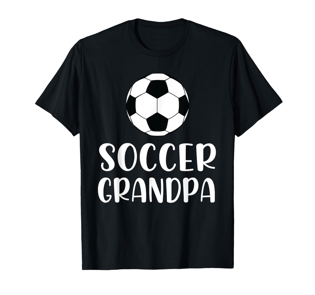 Soccer Grandpa Soccer Player Funny T-Shirt - Custom Art Print for Adults