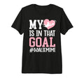 Proud Soccer Goalie Mimi Soccer T-Shirt - Casual Everyday Wear Men Women