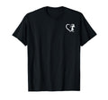 Soccer Player Soccer Heart Soccer T-Shirt - Fun Novelty Design for Adults