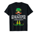 Goalkeeper Leprechaun St Patricks Day T-Shirt - Novelty Apparel Unisex