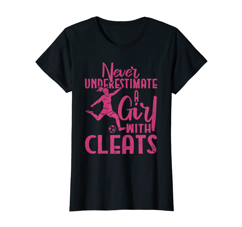 Soccer Player Funny Soccer Cleats T-Shirt - Novelty Apparel for Adults