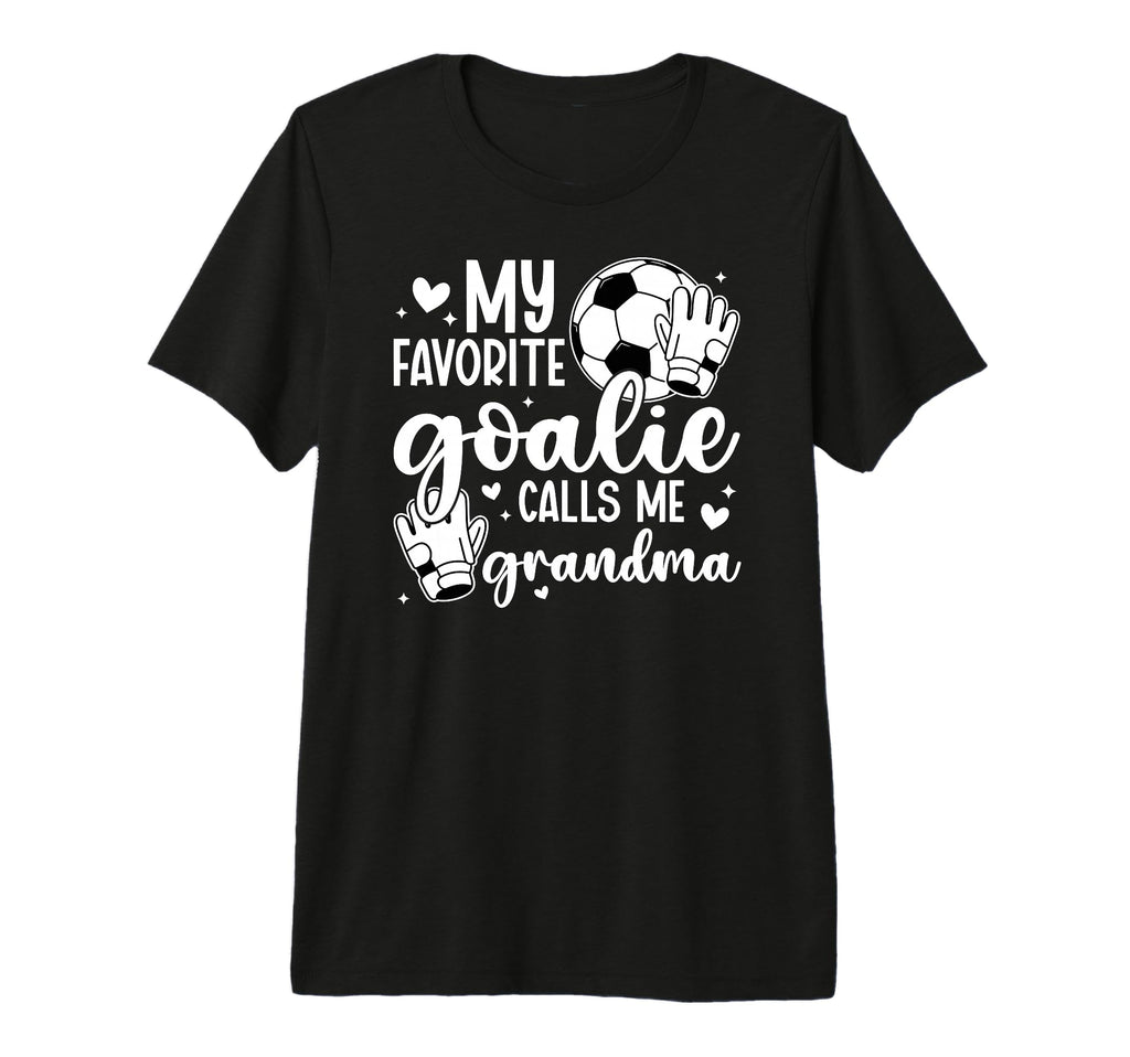 Proud Soccer Goalie Grandma Soccer T-Shirt - Novelty Apparel Men Women