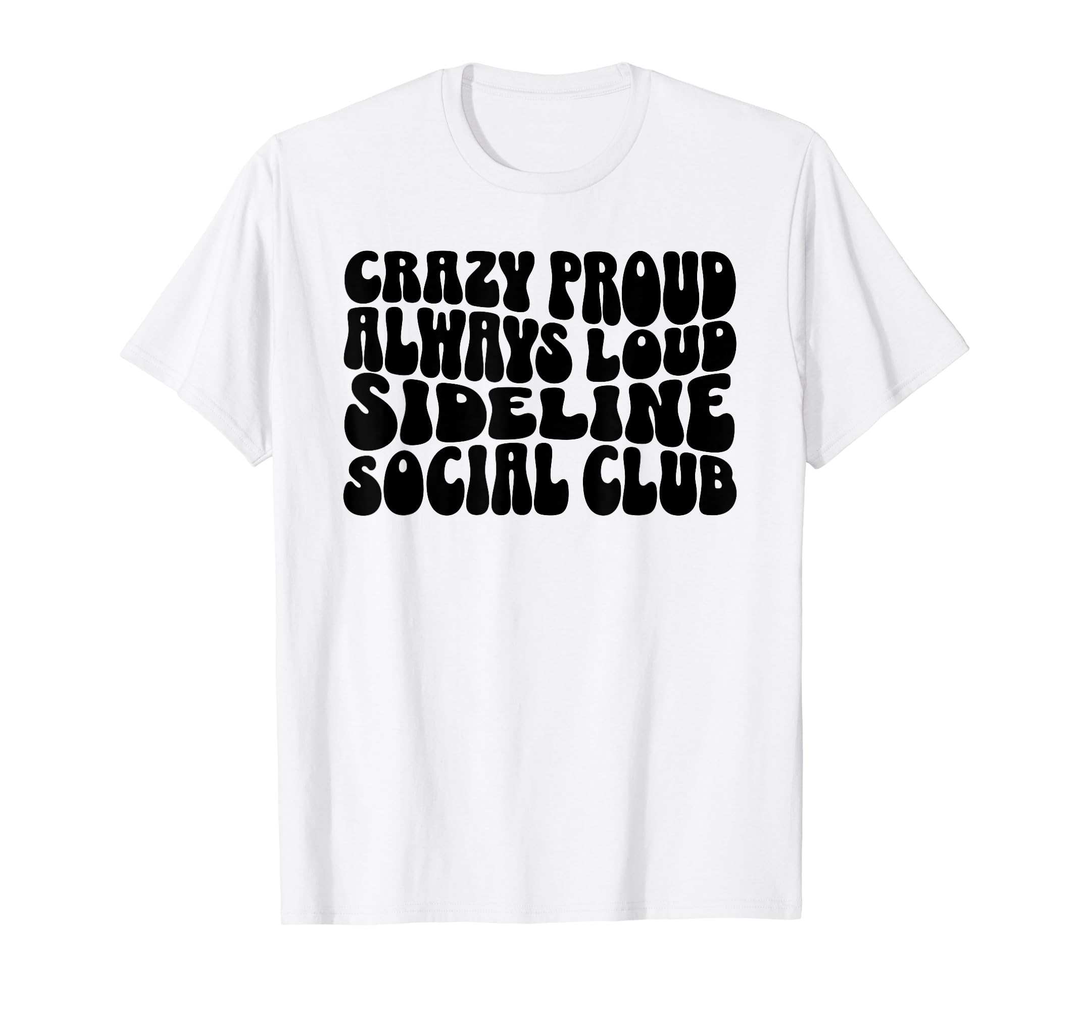 Sideline Social Club Soccer Mom T-Shirt - Graphic Print for Adults
