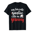 Proud Ice Hockey Goalie Granny Hockey T-Shirt - Unique Graphic for Adults