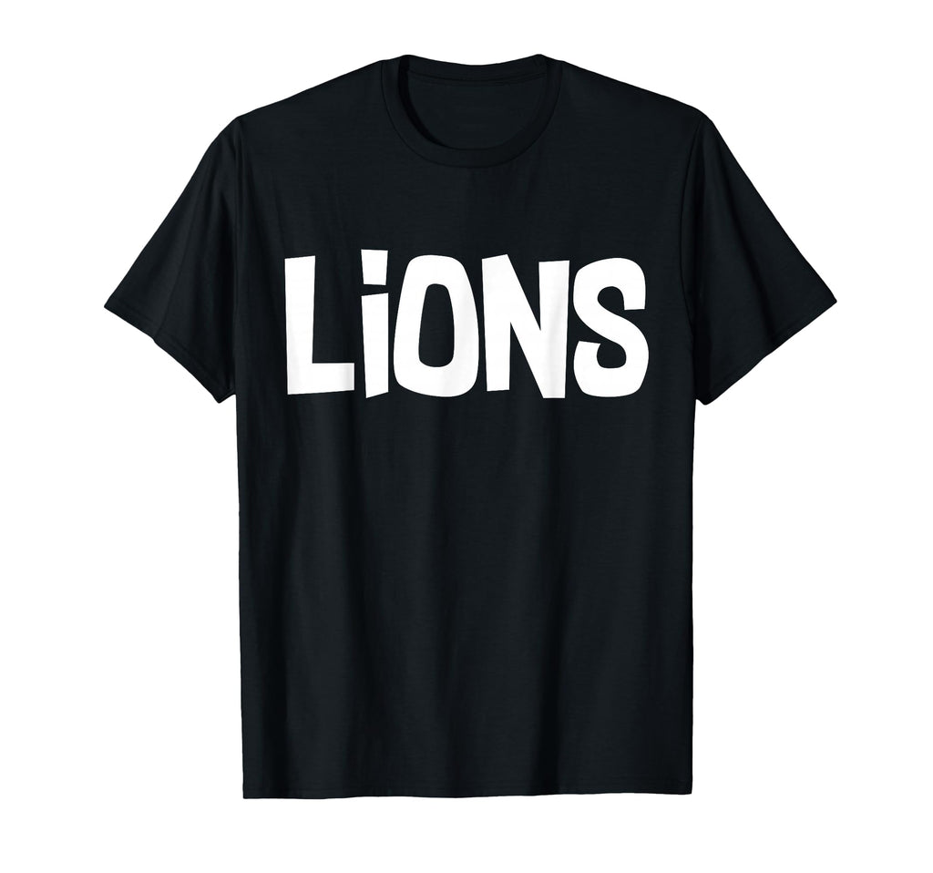 Lion Vibes Sports Junior High School T-Shirt - Trendy Graphic Men Women