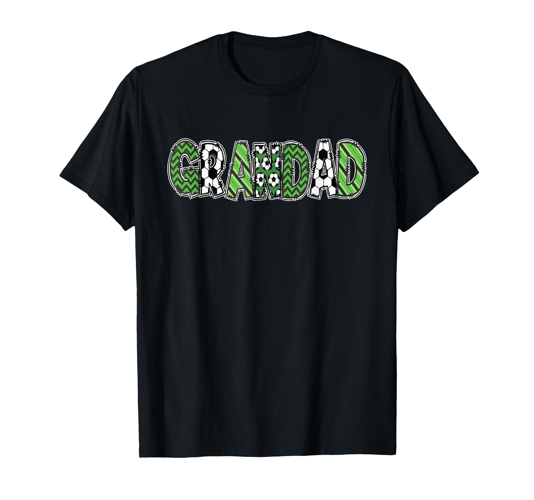 Soccer Grandpa Grandad Birthday T-Shirt - Aesthetic Graphic for Adults