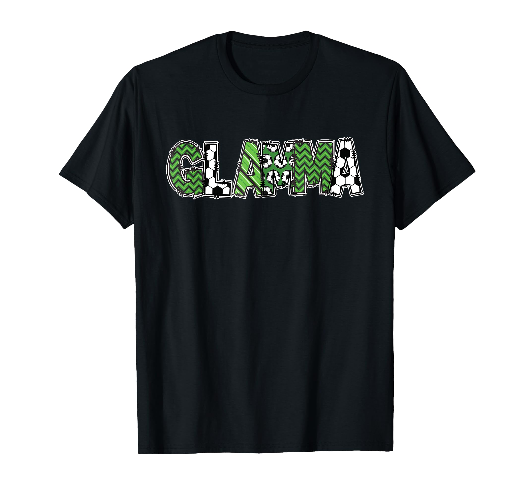 Soccer Glamma Birthday Party T-Shirt - Novelty Apparel Men Women