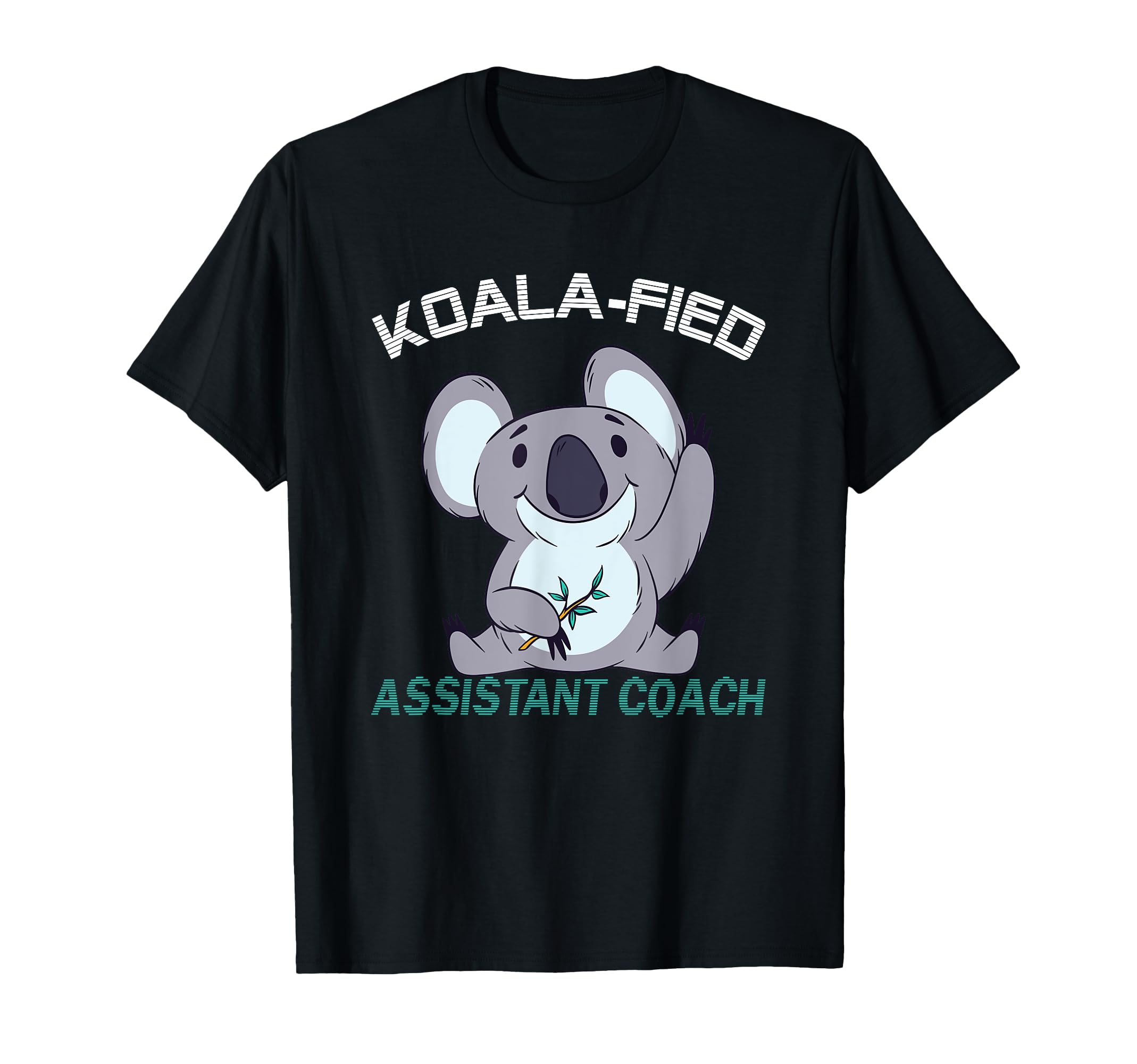 Assistant Coach Koalafied Qualified T-Shirt - Aesthetic Graphic for Adults