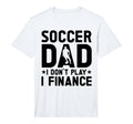 Mens Soccer Dad Performance T-Shirt - Trendy Graphic for Adults