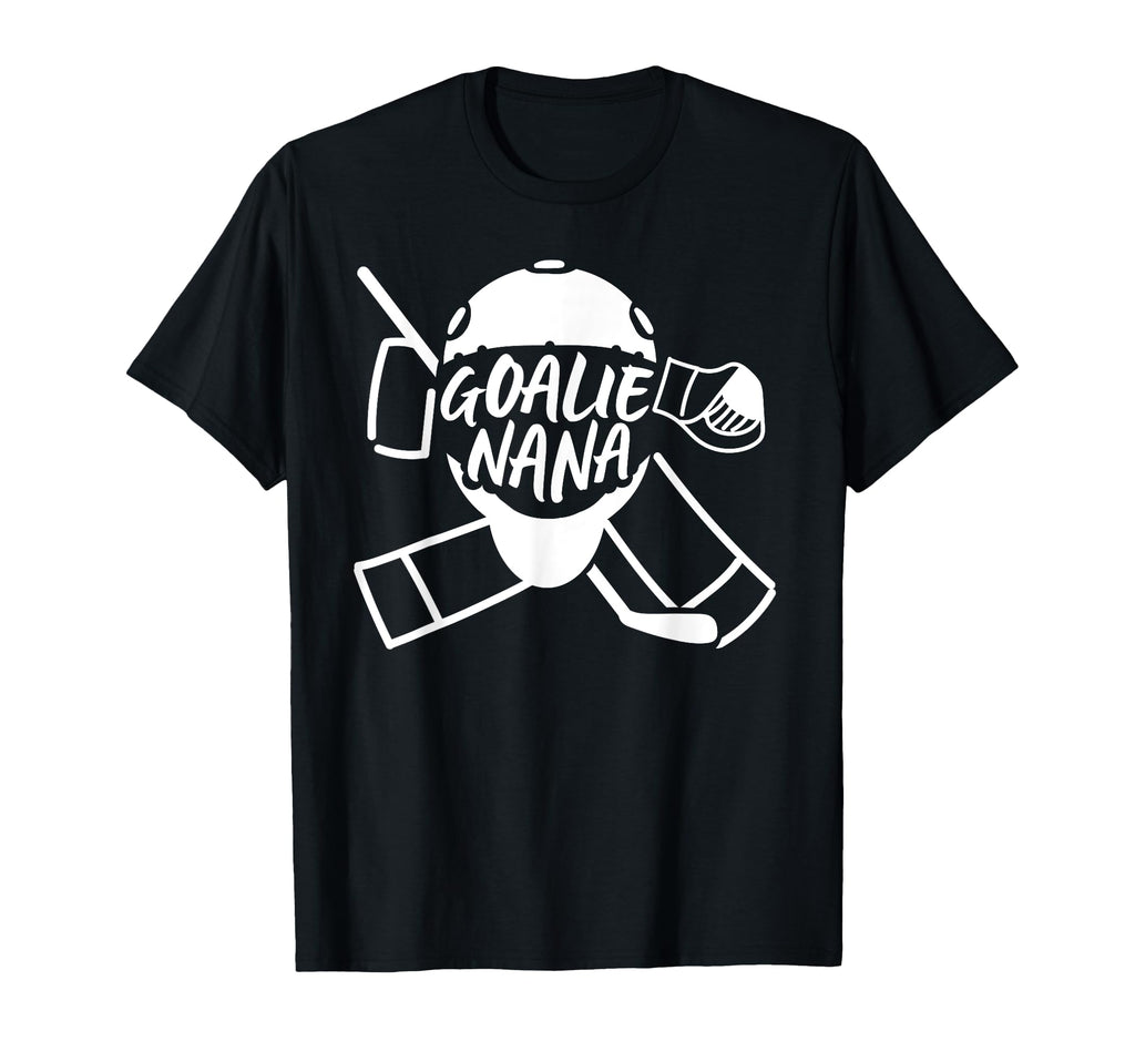 Ice Hockey Goalie Nana Hockey Keeper T-Shirt - Novelty Apparel Men Women
