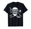 Ice Hockey Goalie Nana Hockey Keeper T-Shirt - Novelty Apparel Men Women