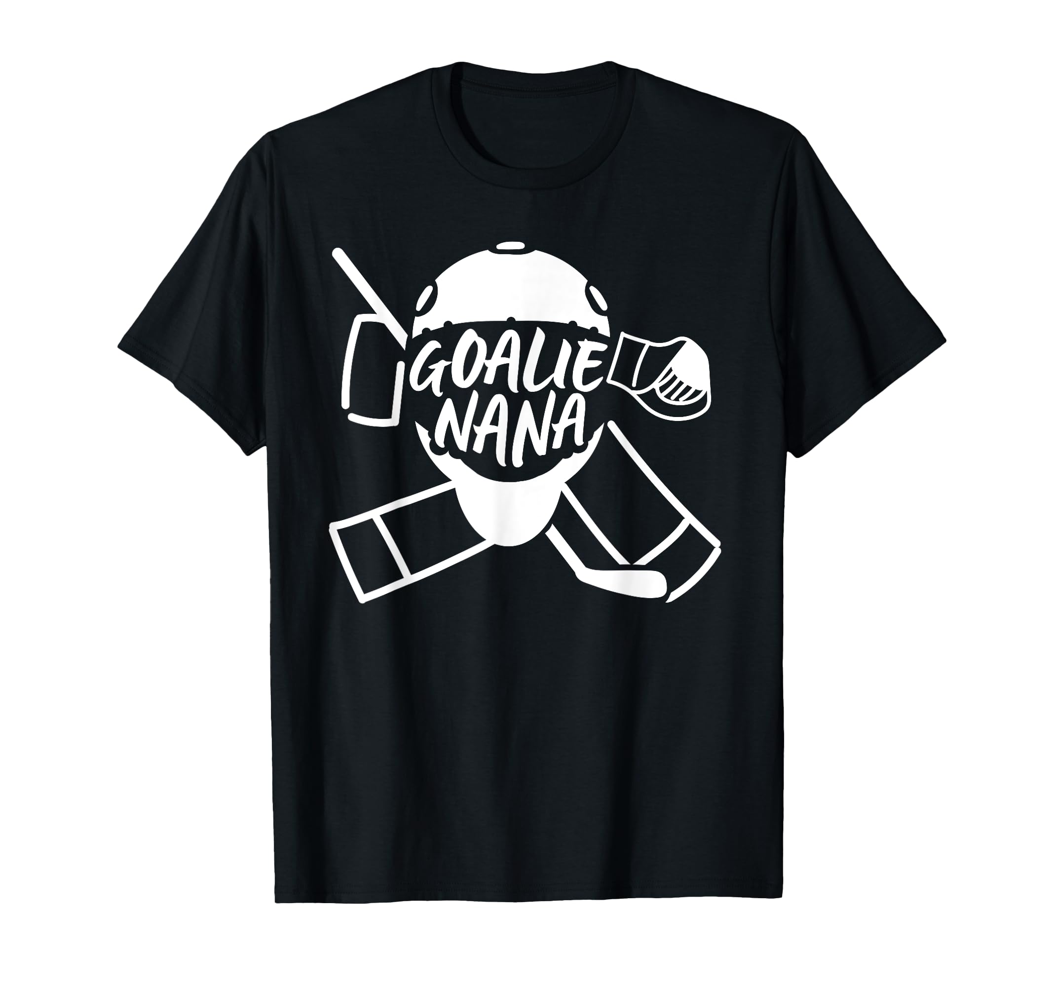 Ice Hockey Goalie Nana Hockey Keeper T-Shirt - Novelty Apparel Men Women