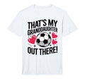 Mens Soccer Grandma Thats My Granddaughter T-Shirt - Graphic Print Unisex