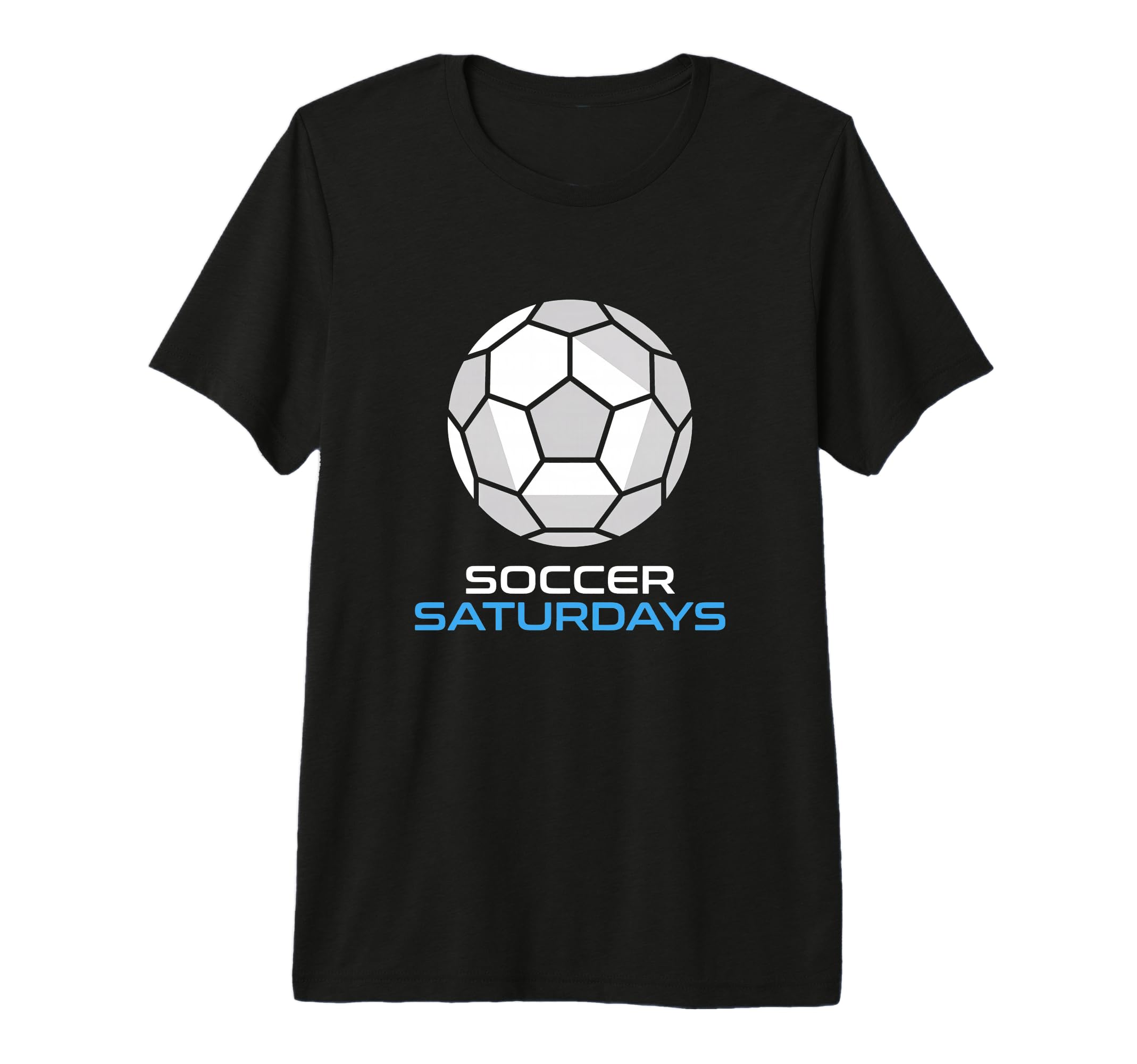 Soccer Saturdays Soccer Mom And Dad T-Shirt - Unique Graphic for Adults