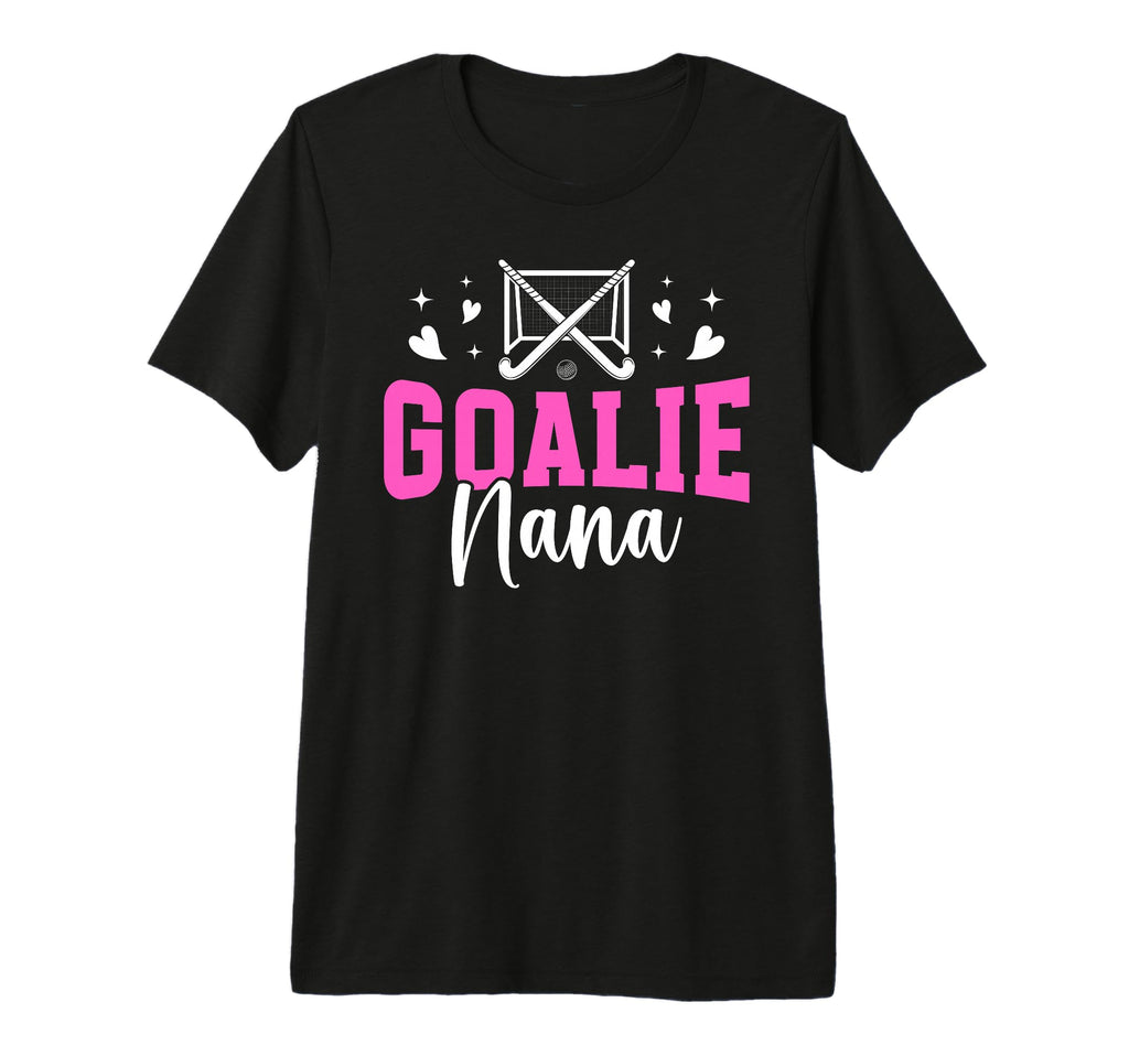 Field Hockey Goalie Nana Field Hockey T-Shirt - Minimalist Print Men Women