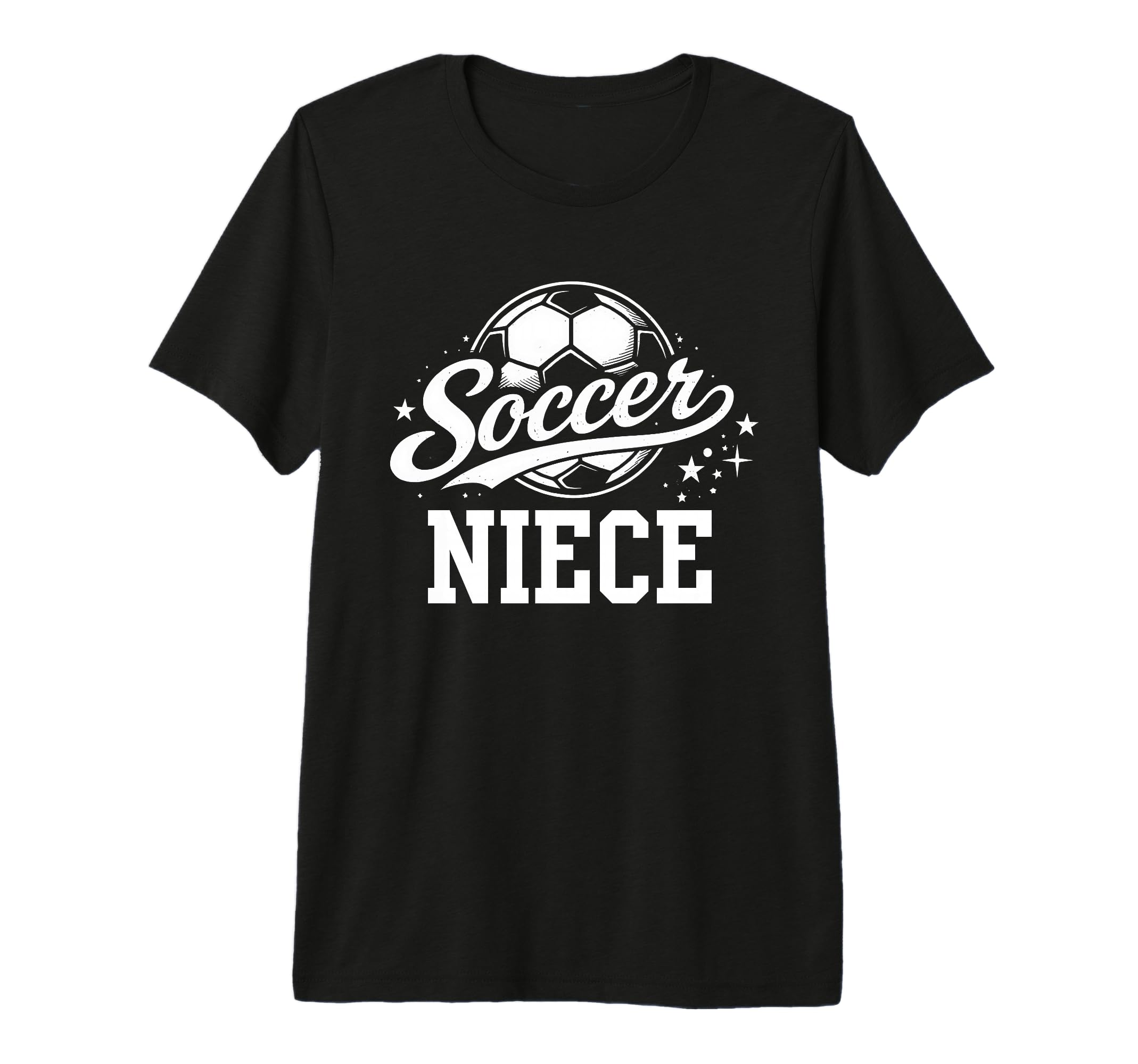 Soccer Niece Soccer Ball Tri Blend T-Shirt - Streetwear Style Unisex