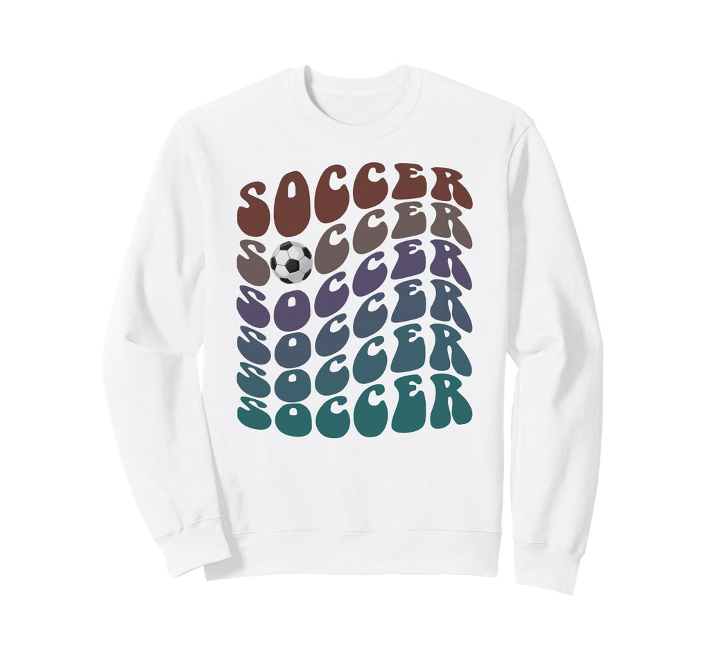 Soccer Just Who Loves Playing Sweatshirt - Fun Novelty Design for Adults