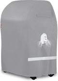 BBQ Grill Cover, 32 Inch Heavy Duty Waterproof 2 Burner Barbecue Gas Grill Covers for Weber Spirit Char-Broil Performance, Gray